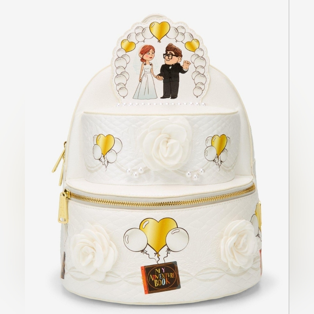 Loungefly Disney Pixar Up Wedding Cake Mini Backpack